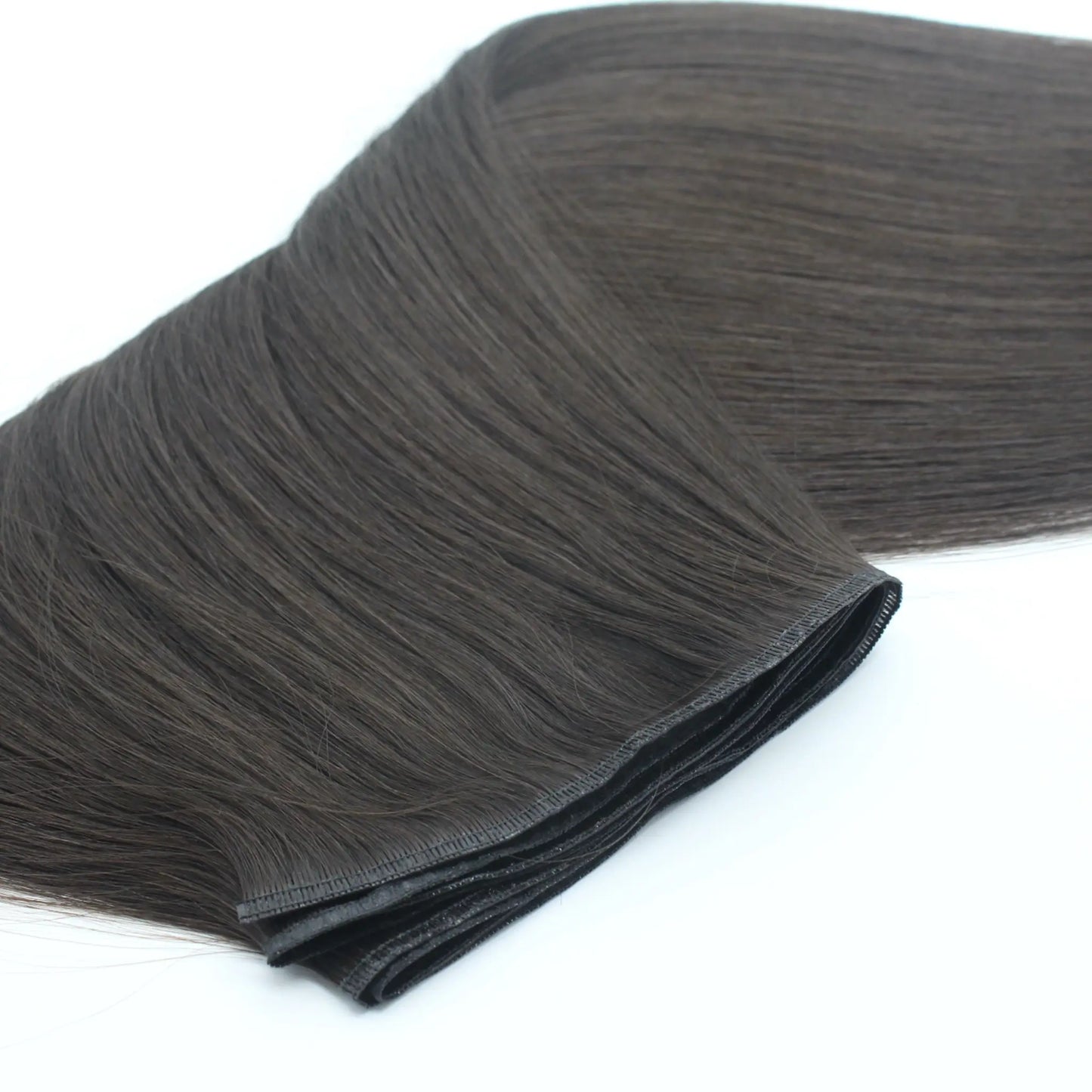 Weave hair extensions lace weft super flat