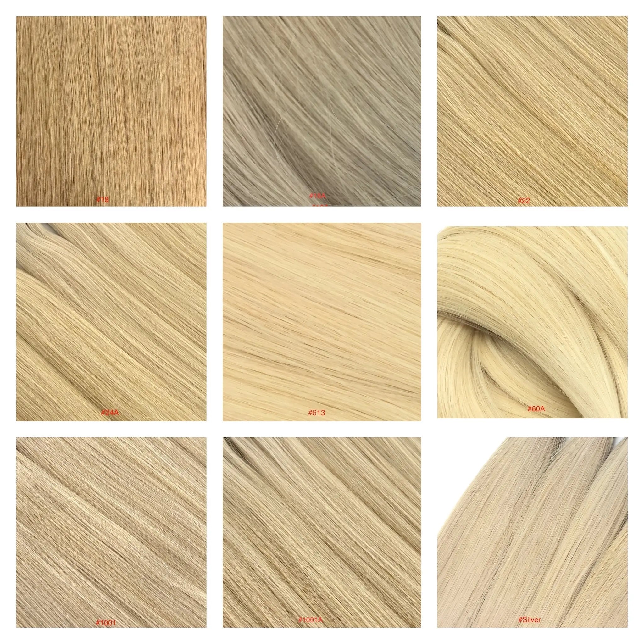 Light blonde hair shades