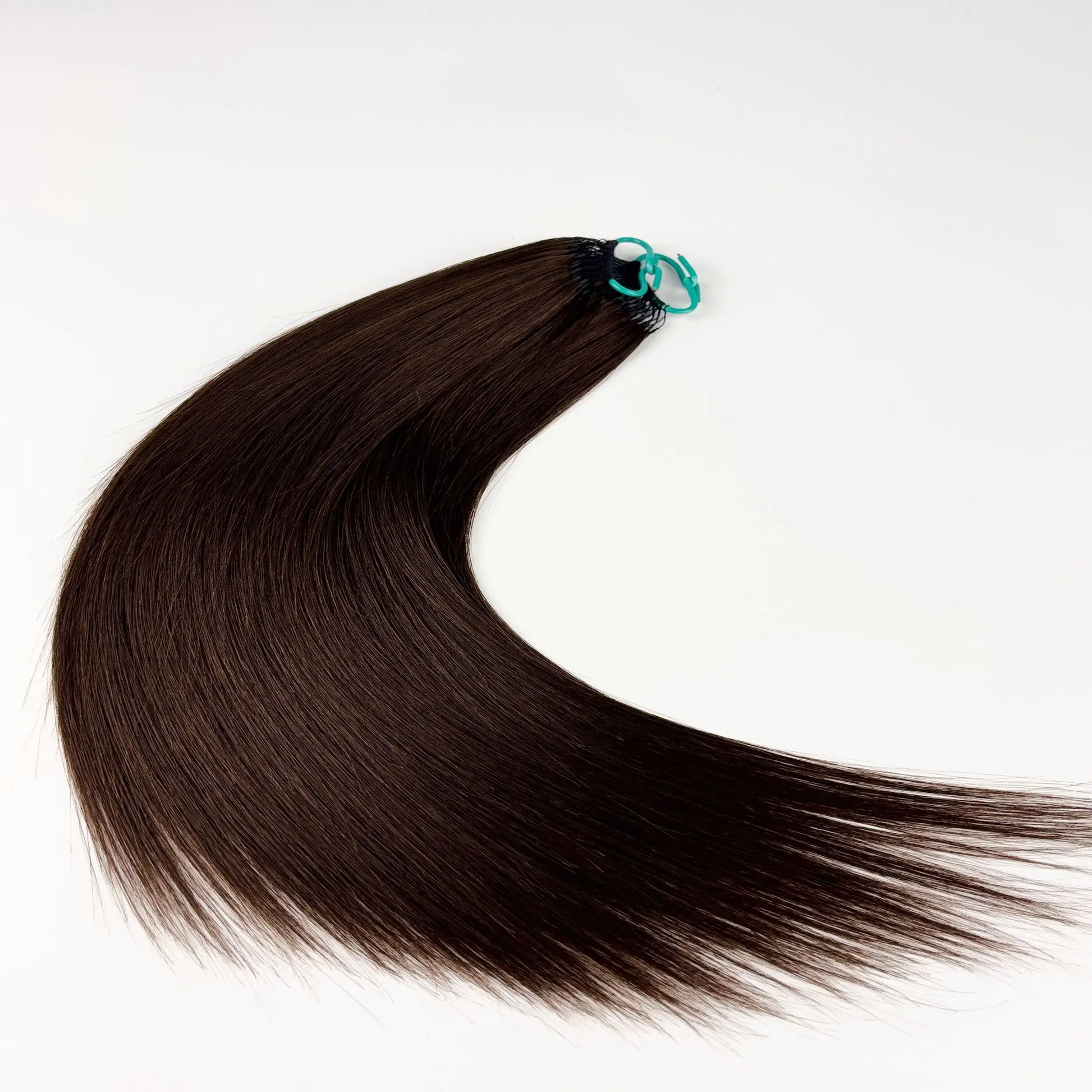 Virgin hair feather crochet extensions double drawn