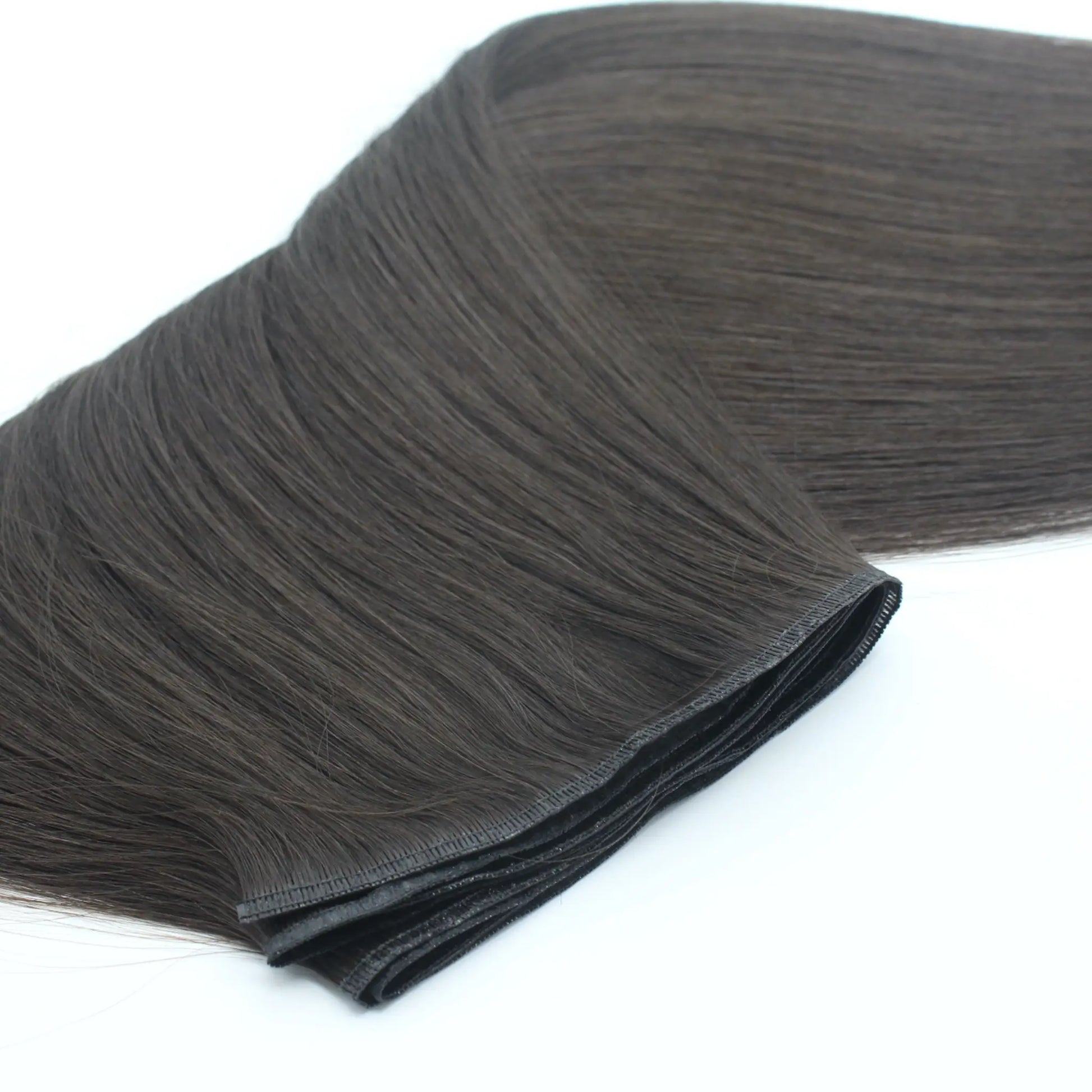 Weave hair extensions lace weft super flat